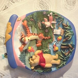 Disney Bradford Exchange Winnie the Pooh 3D Plate
